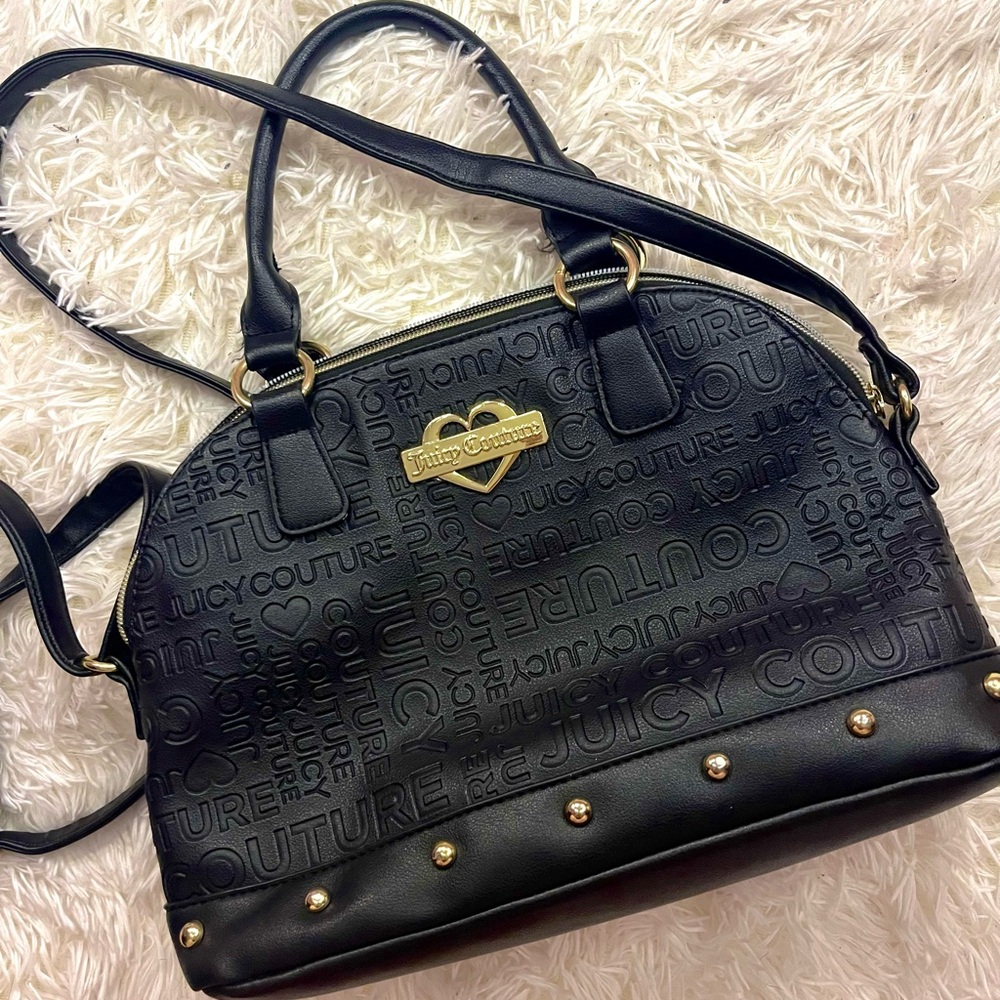 Black Juicy Couture shoulder bag.